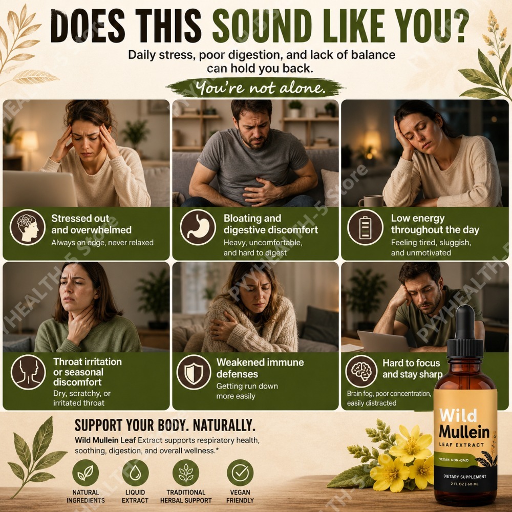Wild-Mullein-Blätter-Tropfen m – Herbal Wellness Bewertung und Preis